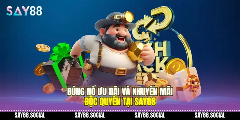 Bùng nổ ưu đãi và khuyến mãi độc quyền tại Say88