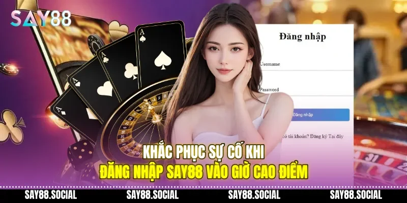Khắc phục sự cố khi Đăng nhập Say88 vào giờ cao điểm