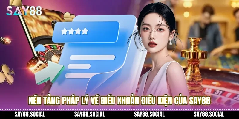 Nền tảng pháp lý về điều khoản điều kiện của Say88